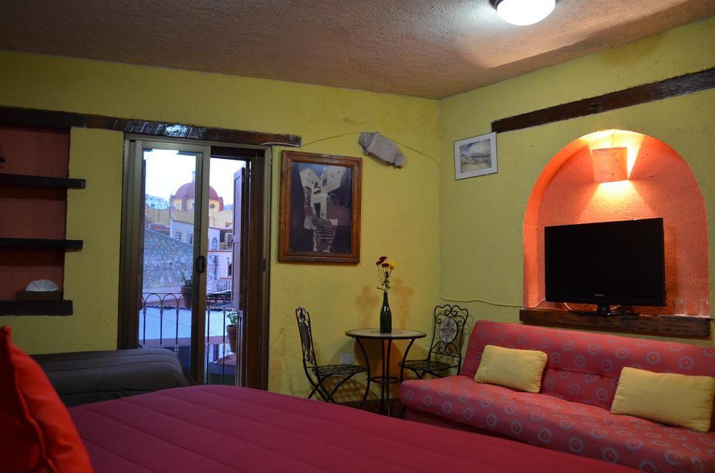Hospederia Del Truco 7 Hotel Гуанахуато Стая снимка